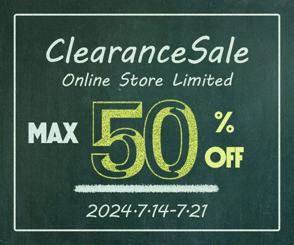 文字のみのセールバナー